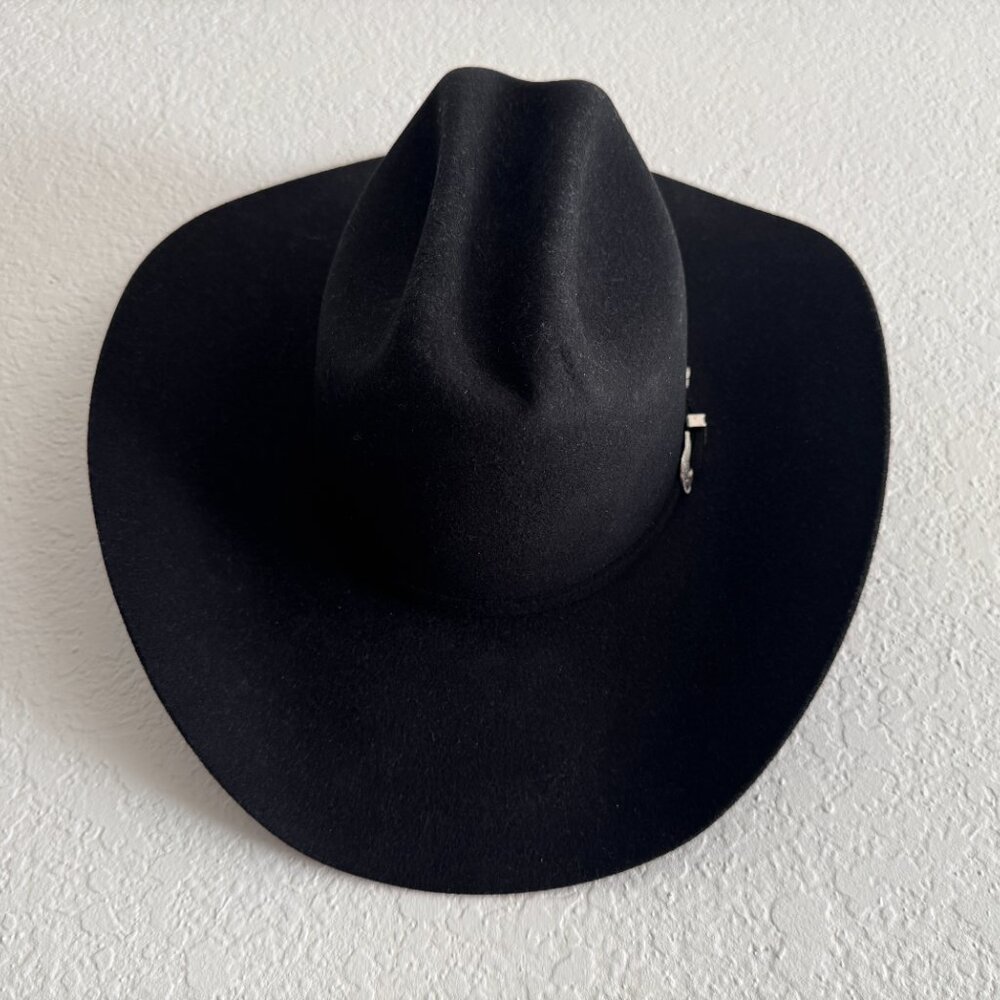 NWT Black Bailey Hat  W0604A Size 7